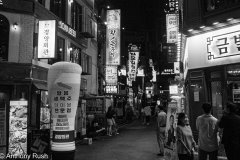 Myeong-dong at night