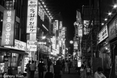 Myeong-dong at night